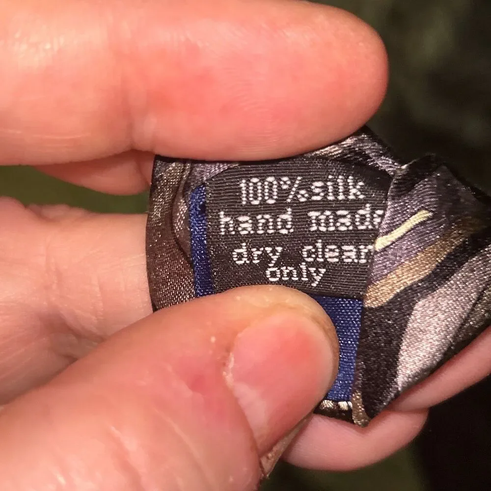 Cocktail Colors Silk Tie Blue